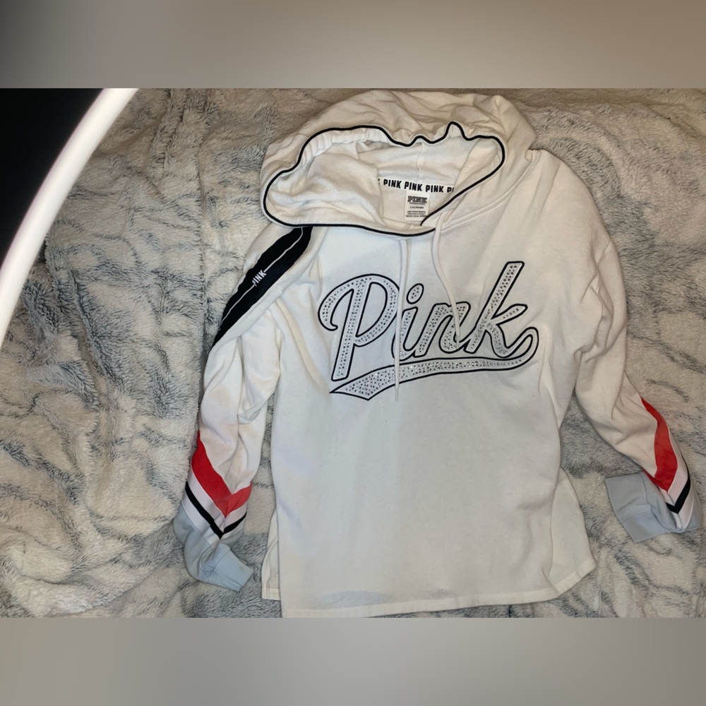 Victoria secret pink bling hoodie sweatshirt